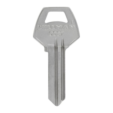 Hillman HILLMAN Traditional Key Automotive Key Blank CO87 Single For Corbin 84934